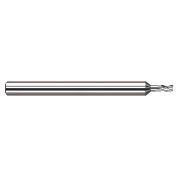 Miniature End Mill - 3 Flute - Square, 0.1562" (5/32), Material - Machining: Carbide